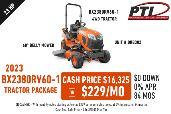2023 Kubota BX2380RV60-1